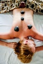 Hot Stones Massage Royalty Free Stock Photo