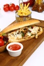 Hot Sub Sandwiches Royalty Free Stock Photo