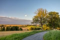 Summer landscape Vysocina Czech Republic