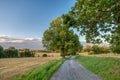 Summer landscape Vysocina Czech Republic