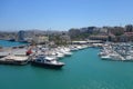 Hot summer day and a walk in the area of the old port fortress