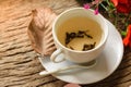 hot tea for feeling love warm Royalty Free Stock Photo