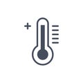 Hot Temperature Weather Icon Climate Forecast Concept