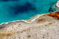 Hot thermal spring in Yellowstone Royalty Free Stock Photo