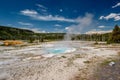 Hot thermal spring in Yellowstone Royalty Free Stock Photo