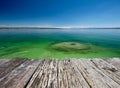 Hot thermal spring in Yellowstone Royalty Free Stock Photo