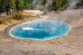 Hot thermal spring in Yellowstone Royalty Free Stock Photo