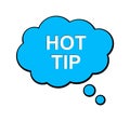 Hot tip Royalty Free Stock Photo