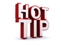 Hot tip Royalty Free Stock Photo