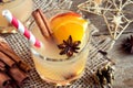 Hot toddy drink for Christmas Royalty Free Stock Photo