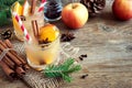 Hot toddy drink for Christmas Royalty Free Stock Photo