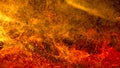 Hot Volcanic Magma, Lava Background Royalty Free Stock Photo