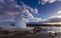 Eruption geyser