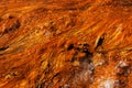 Orange water from Geyser basin