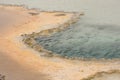 Hot Water Pool Detail In Lower Geyser Basin At Yellowstone National Park Royalty Free Stock Photo