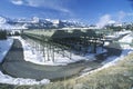 Hot water to electric power at the Geothermal Power Plant at Mammoth-Pacific, CA