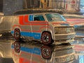 Hot Wheels Custom 77 Dodge Van Royalty Free Stock Photo