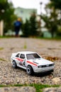 Hot Wheels Matchbox Audi Quattro toy model car Royalty Free Stock Photo