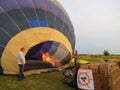 Hotair balloons, Lithuania