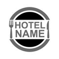 Hotel icon logo design