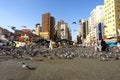 Hotel and accomodation and daily life in street of holy city Mecca, during hajj and umrah period.