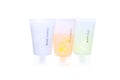 Hotel Amenities - Bath Gel, Shampoo and Body Lotion Royalty Free Stock Photo