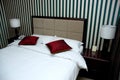 Hotel bed room Royalty Free Stock Photo