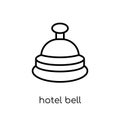 Hotel bell icon from collection. Royalty Free Stock Photo