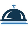 Hotel Bell Isolated Vector Icon use for Travel and Tour Projects Royalty Free Stock Photo