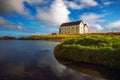 Hotel Budir located on the coast of Snaefellsnes peninsula in west Iceland