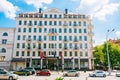 Hotel Building Europe In Old Part Minsk, Downtown Royalty Free Stock Photo