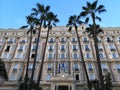 Hotel Carlton Intercontinental in Cannes, France Royalty Free Stock Photo