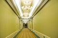 HOTEL CORRIDOR Royalty Free Stock Photo