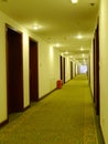 Hotel corridor Royalty Free Stock Photo