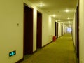 Hotel corridor