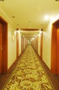 Hotel corridor