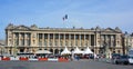 The Hotel de Crillon in Paris is a historic hotel opened in 1909 Royalty Free Stock Photo