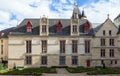 The Hotel de Sens, Paris, France , is in between late Gothic and early Renaissance style, and now houses the Forney art library.