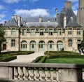 Hotel de Sully Palace Hotel Particulier located at Le Marais neighbourhood close to Place des Vosges. Paris, France.