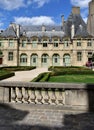 Hotel de Sully Palace Hotel Particulier located at Le Marais neighbourhood close to Place des Vosges. Paris, France.