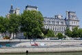 Hotel de Ville Paris Royalty Free Stock Photo