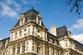 Hotel de Ville, Paris Royalty Free Stock Photo