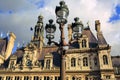 Hotel de Ville in Paris, France. Royalty Free Stock Photo