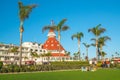 Hotel del Coronado and Beach Village, San Diego, CA Royalty Free Stock Photo