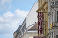 Hotel in Wienzeile in Vienna, Austria, Europe Royalty Free Stock Photo