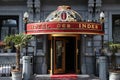 Hotel des Indes on the lange voorhout in The Hague, known for its luxery and famous guests. Royalty Free Stock Photo