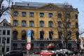 Hotel Des Indes is one of the famous hotel in Den Haag The Hague in the Netherlands where a lot of celibraties slept. Royalty Free Stock Photo