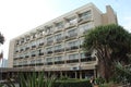 The Hotel des Mille Collines  where people took refuge during the Rwandan genocide in 1994 Royalty Free Stock Photo