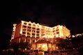 The hotel is designed for visitors with beautiful decoration night light