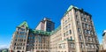 Hotel-Dieu de Quebec, a historic hospital in Quebec City, Canada Royalty Free Stock Photo